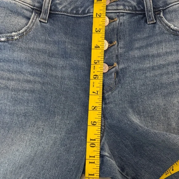 Maurices Light Blue Skinny Jeans with Button Fly - Picture 7 of 8